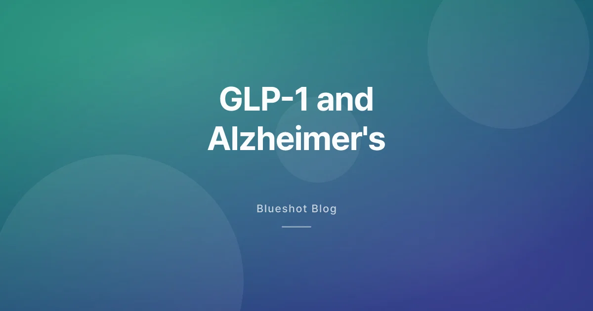 GLP-1 Failed the Alzheimer's Trial — But the Brain Story Isn't Over