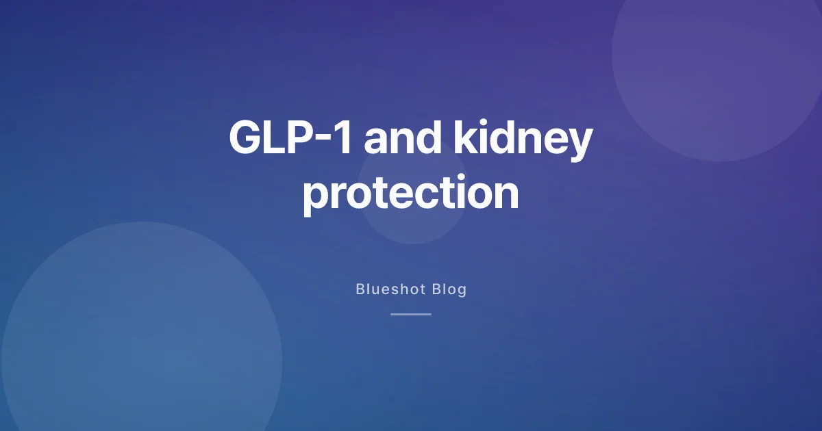 Your Kidneys on GLP-1: What the FLOW Trial Found (and What It Means for You)