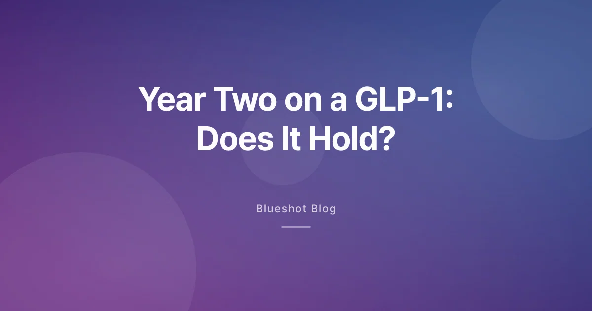 Two Years on a GLP-1: Does Staying on It Keep the Weight Off?