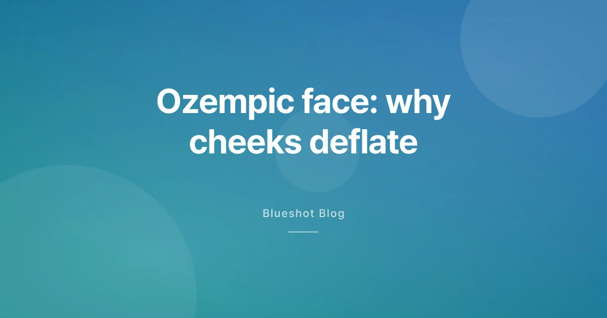 Ozempic face: why your cheeks deflate on Zepbound in 2026
