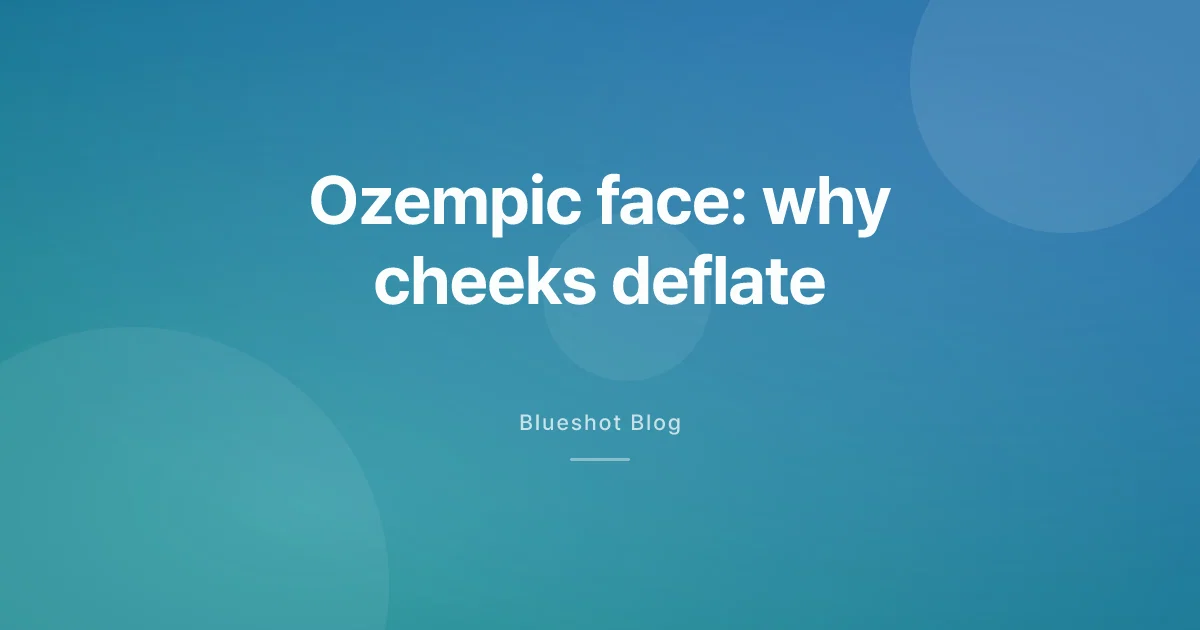 Ozempic face: why your cheeks deflate on Zepbound in 2026