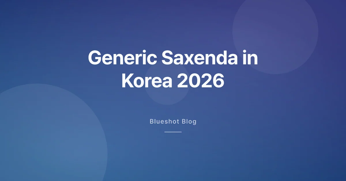 Generic Saxenda in Korea: What the Liraglutide Copy Story Actually Means in 2026