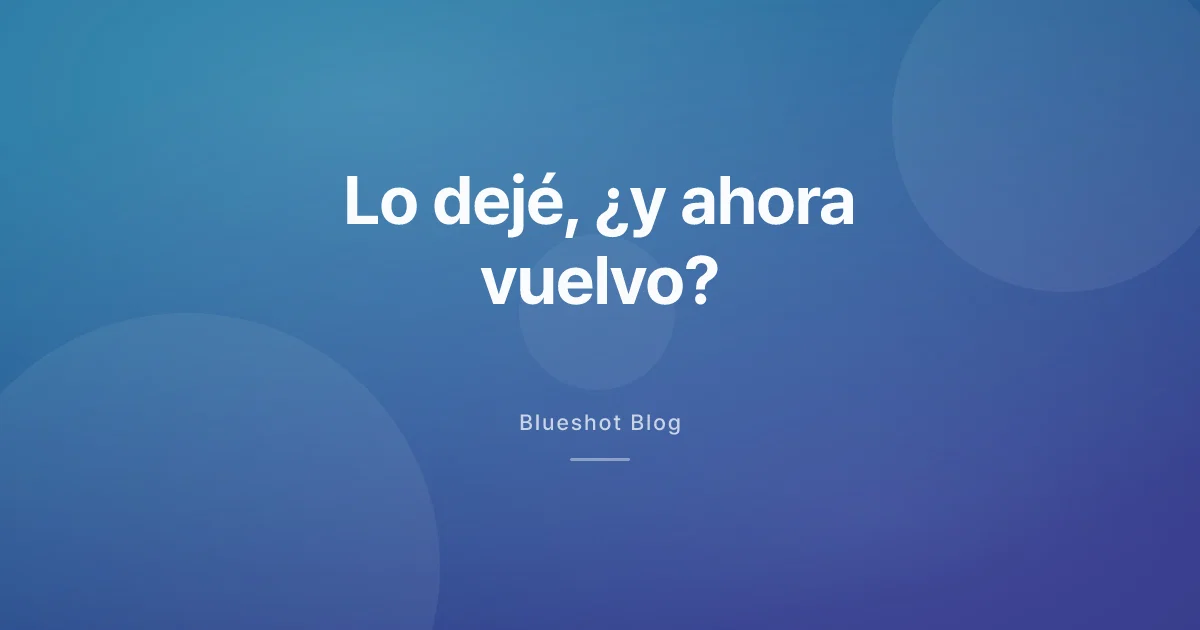 Dejé el GLP-1 y el peso volvió: ¿vuelvo a empezar?