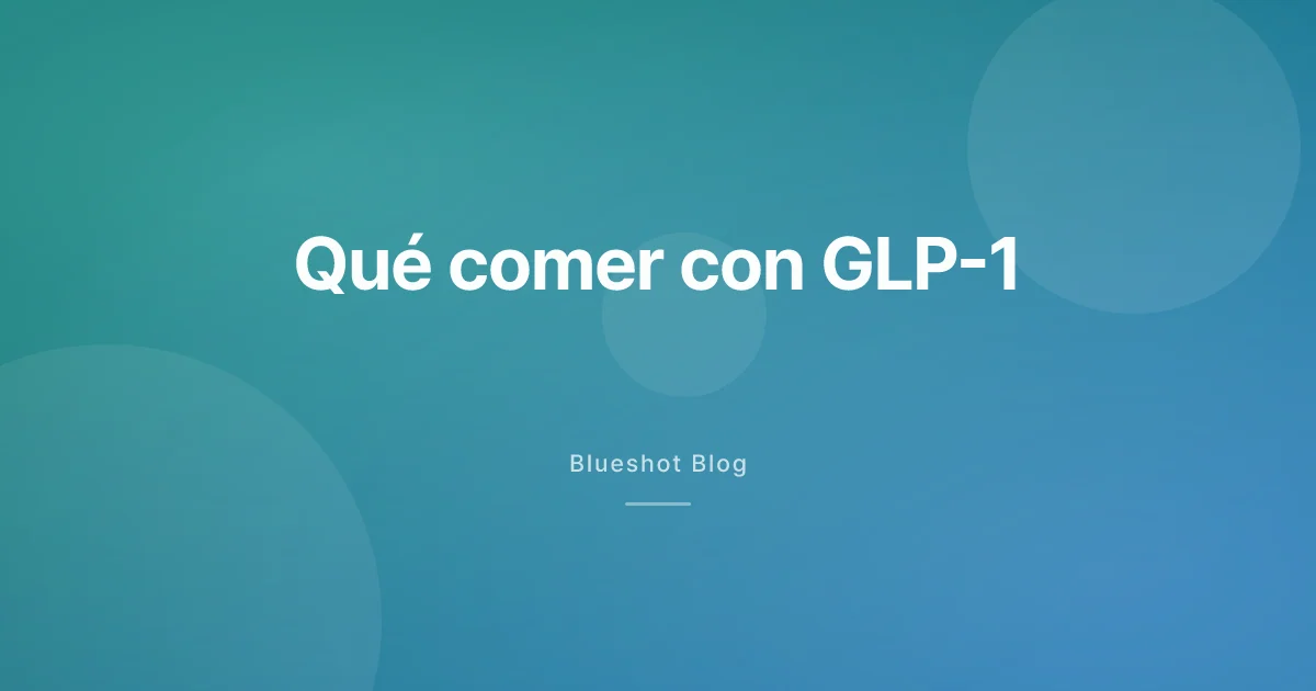 Qué comer con Wegovy, Saxenda o Mounjaro: dieta real en España