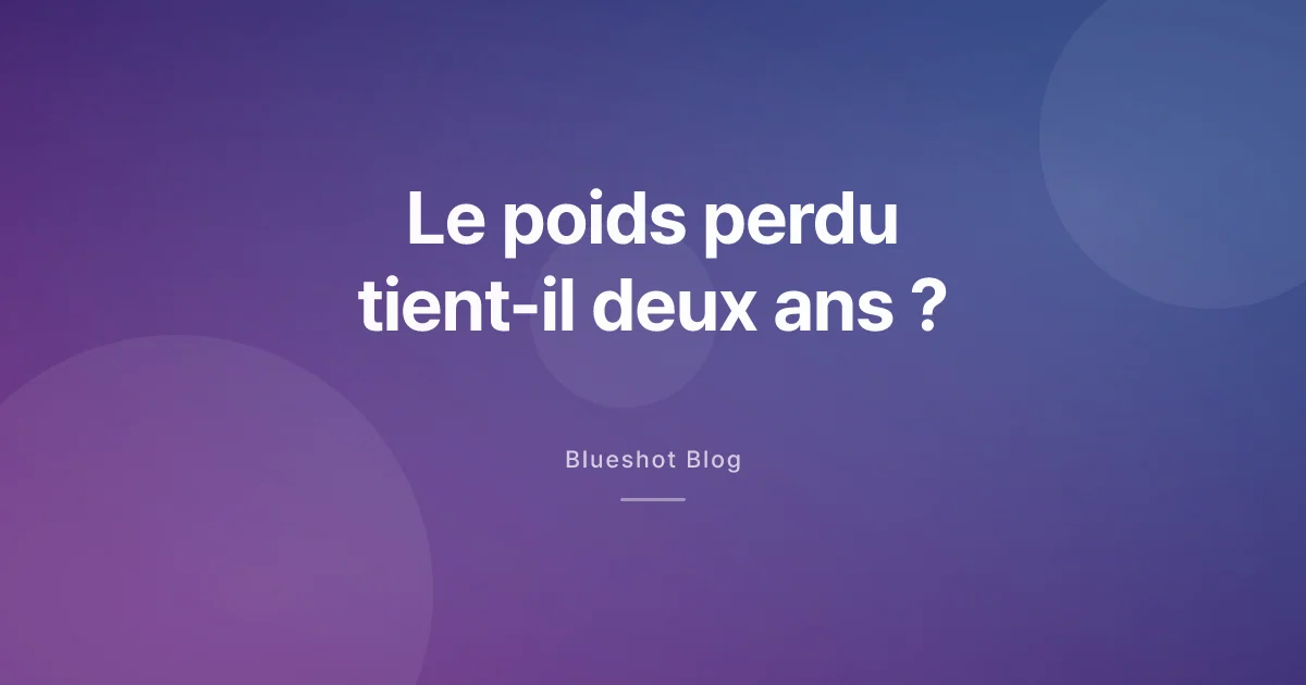 GLP-1 et deuxième année : la perte de poids tient-elle à 104 semaines ?