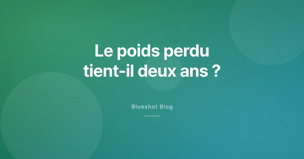 GLP-1 et deuxième année : la perte de poids tient-elle à 104 semaines ?