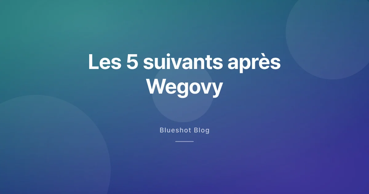 Les cinq médicaments contre l'obésité qui arrivent après Wegovy et Zepbound