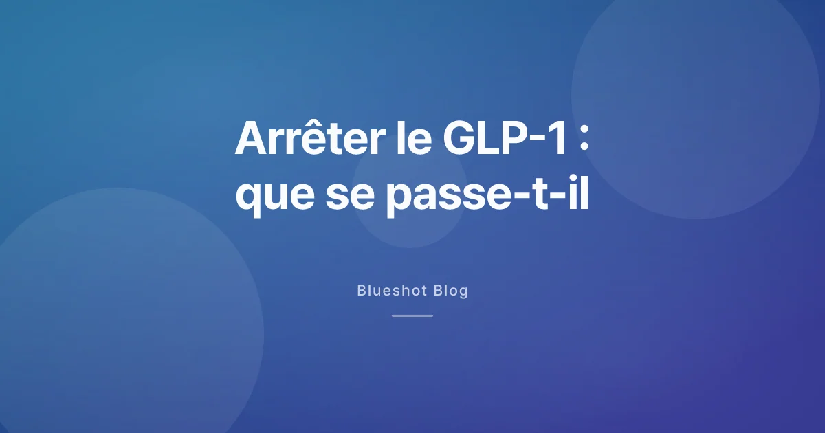 Arrêter Wegovy ou Mounjaro : ce que les essais disent vraiment du rebond